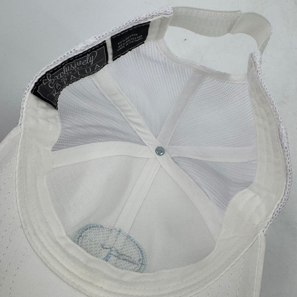 White‎ Trucker Hat The Plantation Course Kapalua Bay Golf Mesh Back Adjustable - Picture 8 of 10